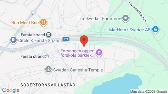 Lägenheter att hyra i Söderort - kort over placeringen