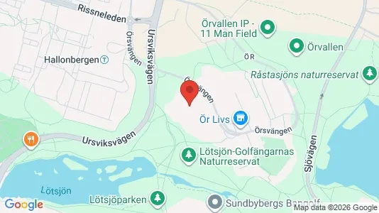 Lägenheter att hyra i Sundbyberg - kort over placeringen