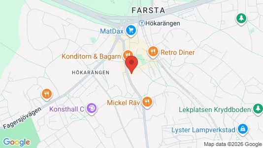 Lägenheter att hyra i Söderort - kort over placeringen