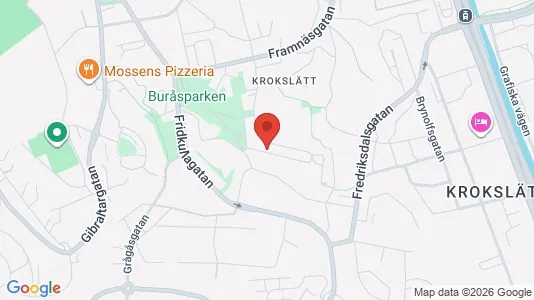 Lägenheter att hyra i Johanneberg - kort over placeringen