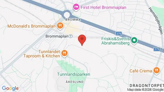 Lägenheter att hyra i Västerort - kort over placeringen