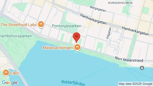 Lägenheter att hyra i Kungsholmen - kort over placeringen