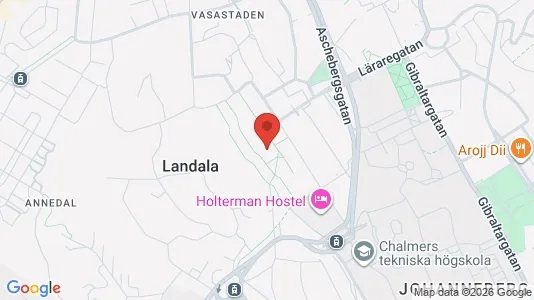 Lägenheter att hyra i Göteborg Centrum - kort over placeringen