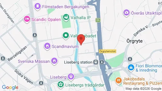Lägenheter att hyra i Örgryte-Härlanda - kort over placeringen