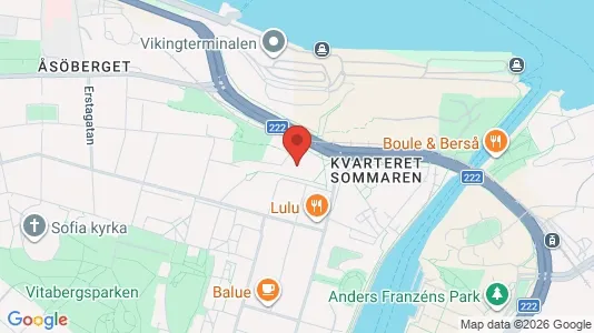 Lägenheter att hyra i Södermalm - kort over placeringen