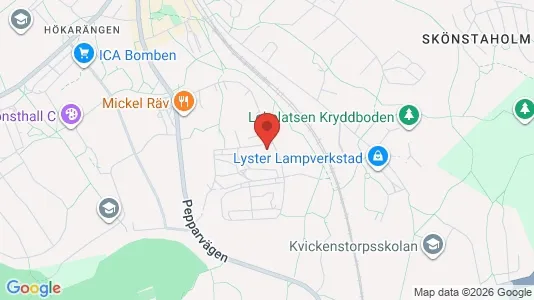 Lägenheter att hyra i Söderort - kort over placeringen
