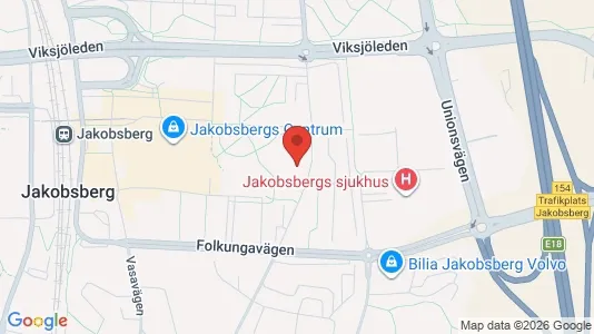 Lägenheter att hyra i Järfälla - kort over placeringen