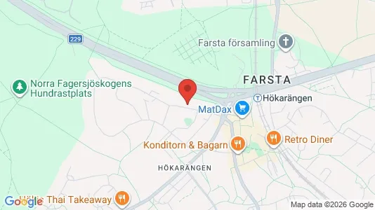 Lägenheter att hyra i Söderort - kort over placeringen