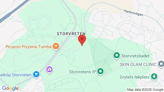 Lägenheter att hyra i Botkyrka - kort over placeringen