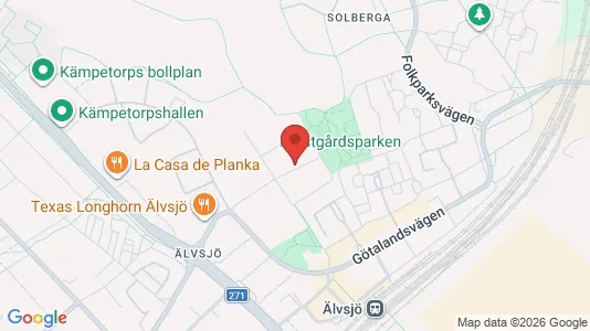 Lägenheter att hyra i Söderort - kort over placeringen