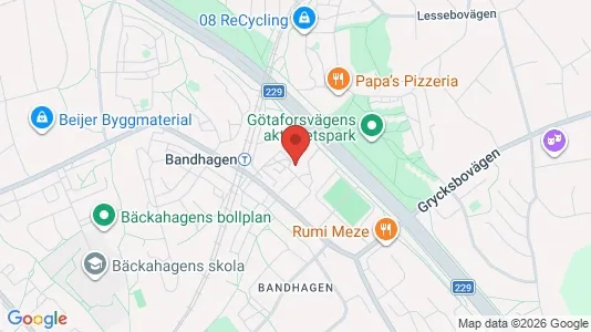 Lägenheter att hyra i Söderort - kort over placeringen