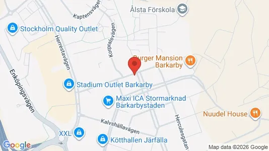 Lägenheter att hyra i Järfälla - kort over placeringen