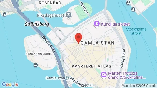 Lägenheter att hyra i Stockholm Innerstad - kort over placeringen