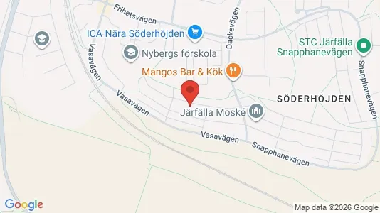 Lägenheter att hyra i Järfälla - kort over placeringen