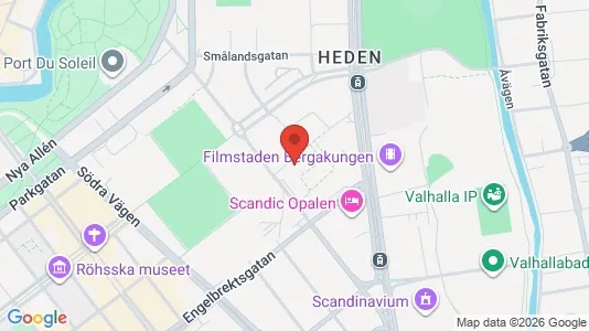 Lägenheter att hyra i Göteborg Centrum - kort over placeringen