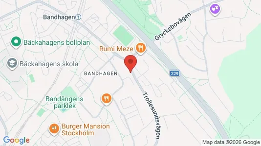 Lägenheter att hyra i Söderort - kort over placeringen