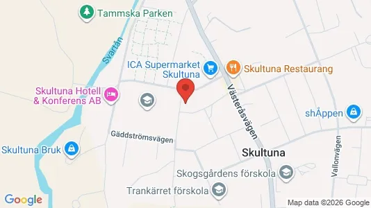 Lägenheter att hyra i Västerås - kort over placeringen