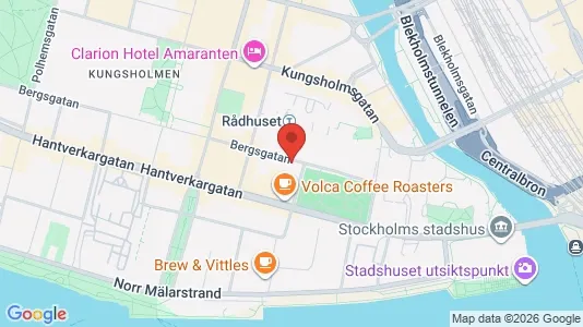 Lägenheter att hyra i Kungsholmen - kort over placeringen