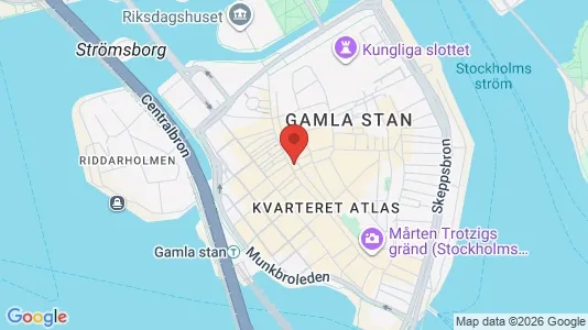Lägenheter att hyra i Stockholm Innerstad - kort over placeringen
