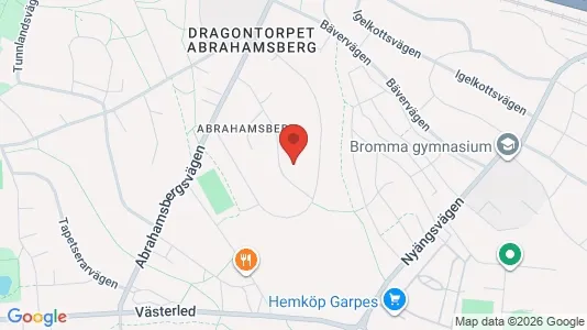 Lägenheter att hyra i Västerort - kort over placeringen