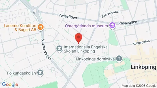 Lägenheter att hyra i Linköping - kort over placeringen