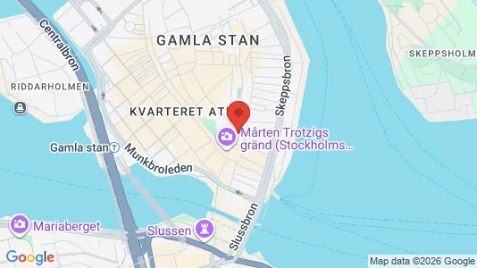 Lägenheter att hyra i Stockholm Innerstad - kort over placeringen