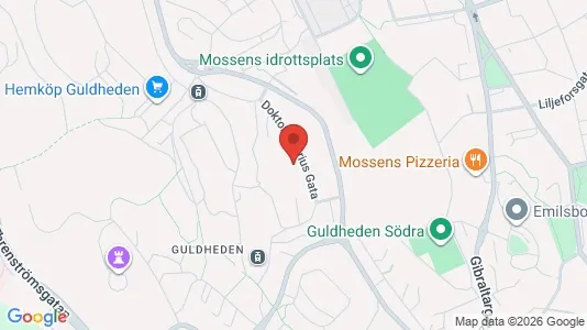 Lägenheter att hyra i Göteborg Centrum - kort over placeringen