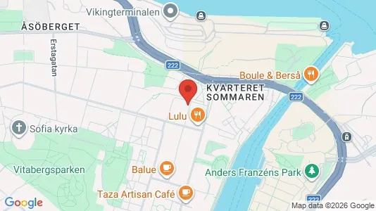 Lägenheter att hyra i Södermalm - kort over placeringen