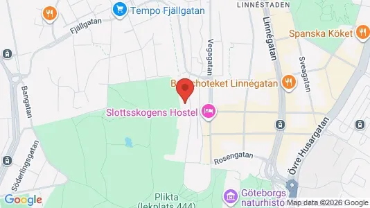 Lägenheter att hyra i Majorna-Linné - kort over placeringen