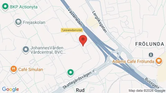 Lägenheter att hyra i Askim-Frölunda-Högsbo - kort over placeringen