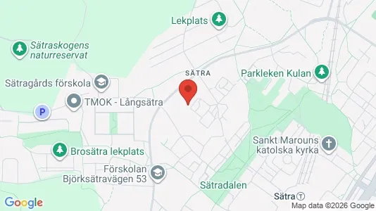 Lägenheter att hyra i Söderort - kort over placeringen