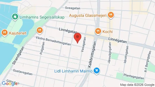 Lägenheter att hyra i Limhamn/Bunkeflo - kort over placeringen