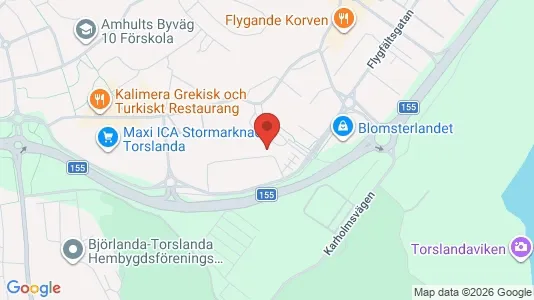 Lägenheter att hyra i Västra hisingen - kort over placeringen