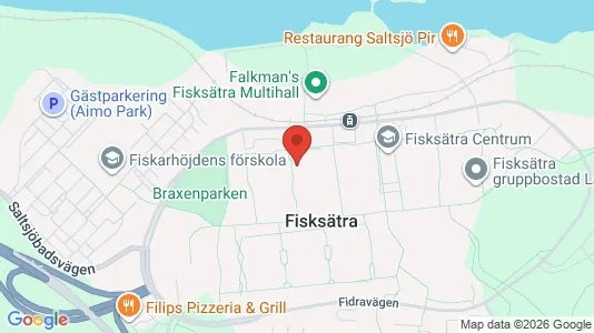 Lägenheter att hyra i Nacka - kort over placeringen