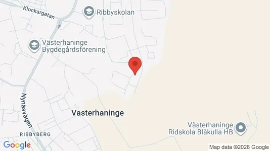 Lägenheter att hyra i Haninge - kort over placeringen