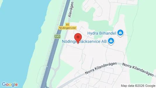 Lägenheter att hyra i Ale - kort over placeringen