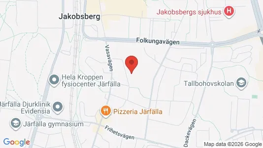 Lägenheter att hyra i Järfälla - kort over placeringen