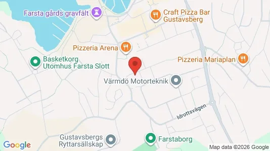 Lägenheter att hyra i Värmdö - kort over placeringen