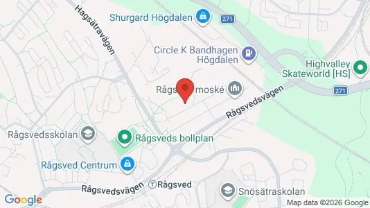 Lägenheter att hyra i Söderort - kort over placeringen