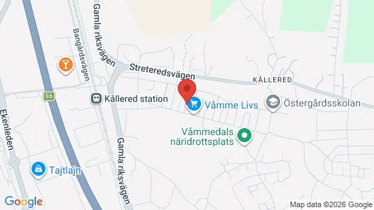 Lägenheter att hyra i Mölndal - kort over placeringen