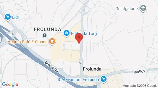 Lägenheter att hyra i Askim-Frölunda-Högsbo - kort over placeringen