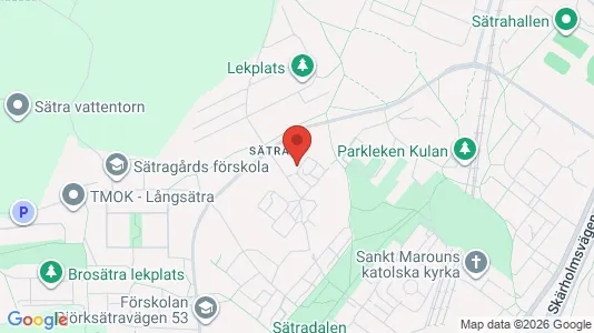 Lägenheter att hyra i Söderort - kort over placeringen