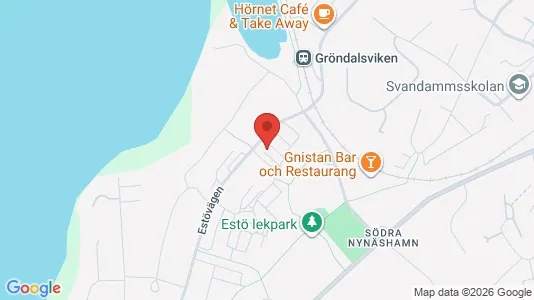 Lägenheter att hyra i Nynäshamn - kort over placeringen