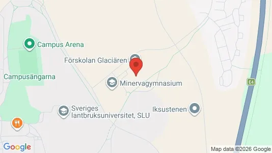 Lägenheter att hyra i Umeå - kort over placeringen