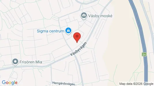 Lägenheter att hyra i Upplands Väsby - kort over placeringen