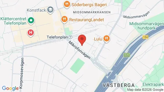 Lägenheter att hyra i Söderort - kort over placeringen