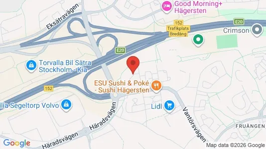 Lägenheter att hyra i Söderort - kort over placeringen