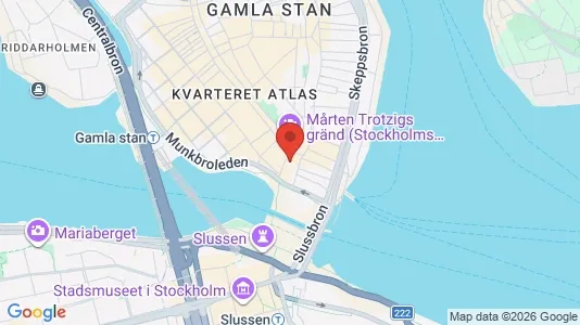 Lägenheter att hyra i Stockholm Innerstad - kort over placeringen