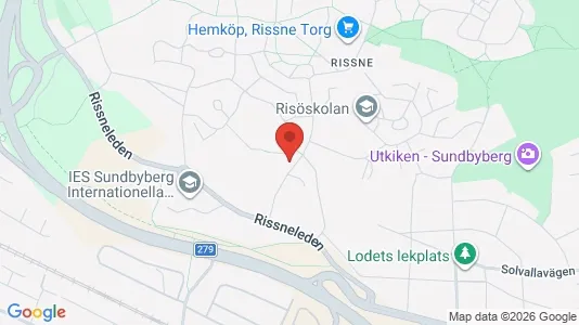Lägenheter att hyra i Sundbyberg - kort over placeringen