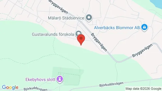 Lägenheter att hyra i Ekerö - kort over placeringen